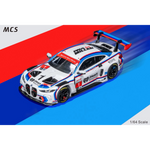 Lot57Supplies Diecast Shop MCS M4 GT3 1:64 scale diecast car in white BMW CSL tribute racing livery