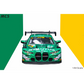 Lot57Supplies Diecast Shop MCS M4 GT3 diecast model car in green Schaeffler livery, 1:64 scale, front view.