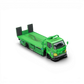 Lot57Supplies Diecast Shop Mega Gear Custom Hauler 1:64 scale diecast truck in green dinosaur print design
