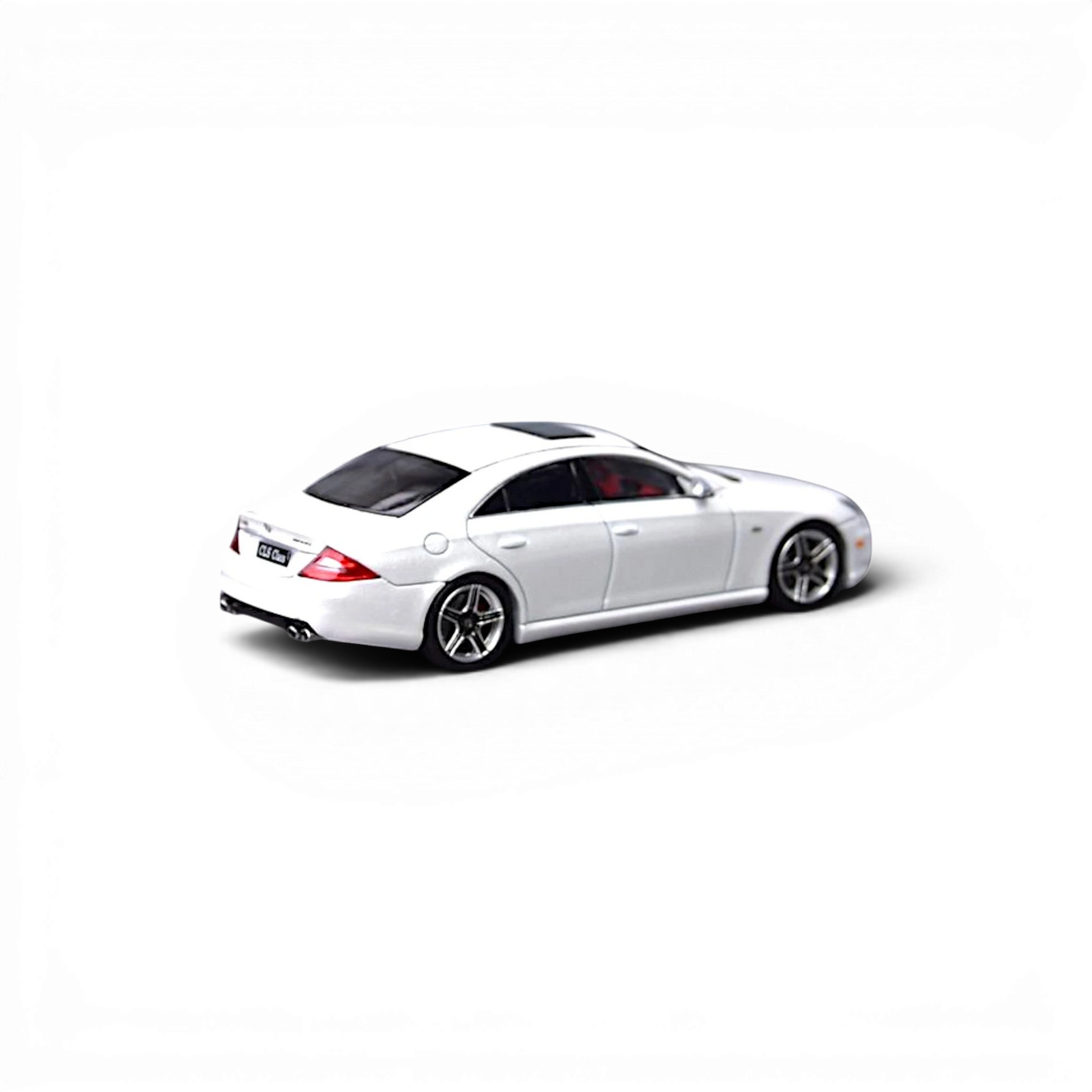 Lot57Supplies Diecast Shop 1:64 scale pearl white Focal Horizon Mercedes-Benz CLS 63 AMG Mk1 diecast model car