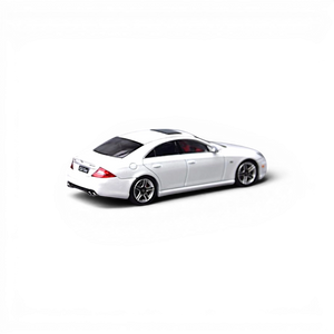 Lot57Supplies Diecast Shop 1:64 scale pearl white Focal Horizon Mercedes-Benz CLS 63 AMG Mk1 diecast model car
