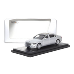 Lot57Supplies Diecast Shop AR BOX 1:64 scale matte silver Mercedes-Benz Maybach W223 diecast model car on display