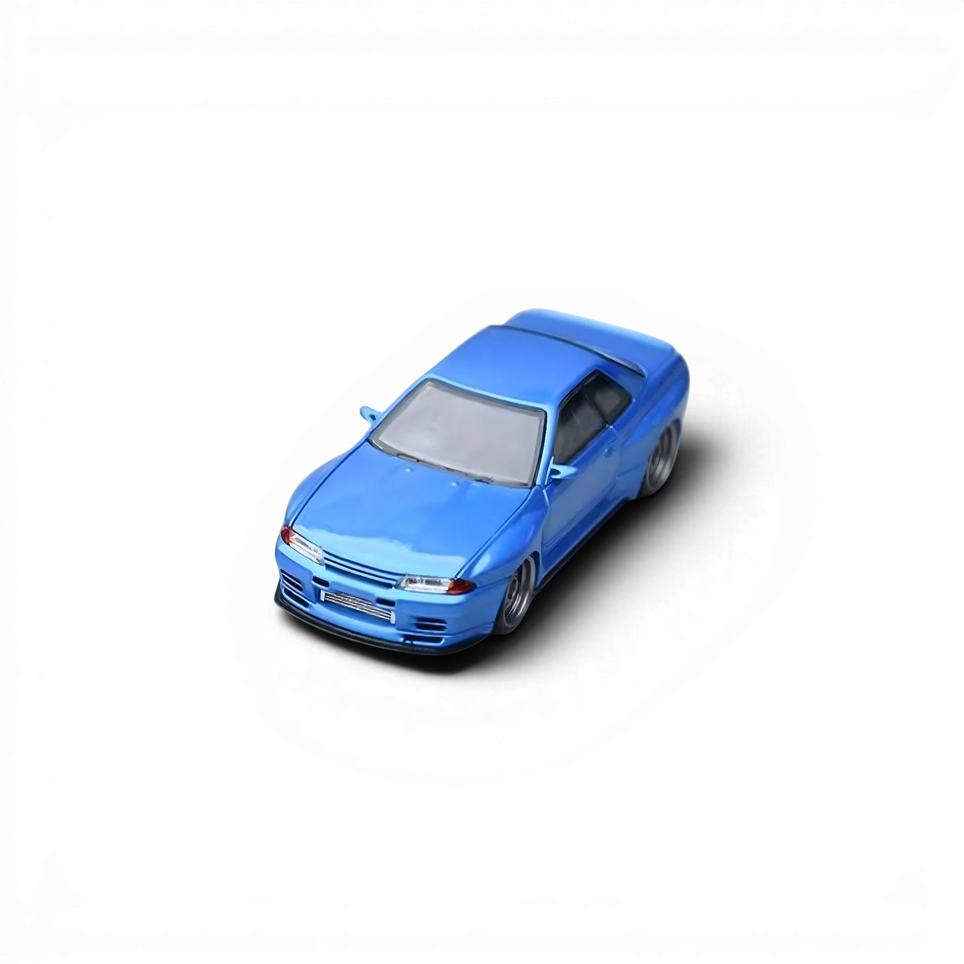 Lot57Supplies Diecast Shop Focal Horizon 1:64 scale metal blue Nissan Skyline GT-R R32 Garage Active modified model