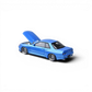 Lot57Supplies Diecast Shop Focal Horizon 1:64 scale metal blue Nissan Skyline GT-R R32 model with open hood