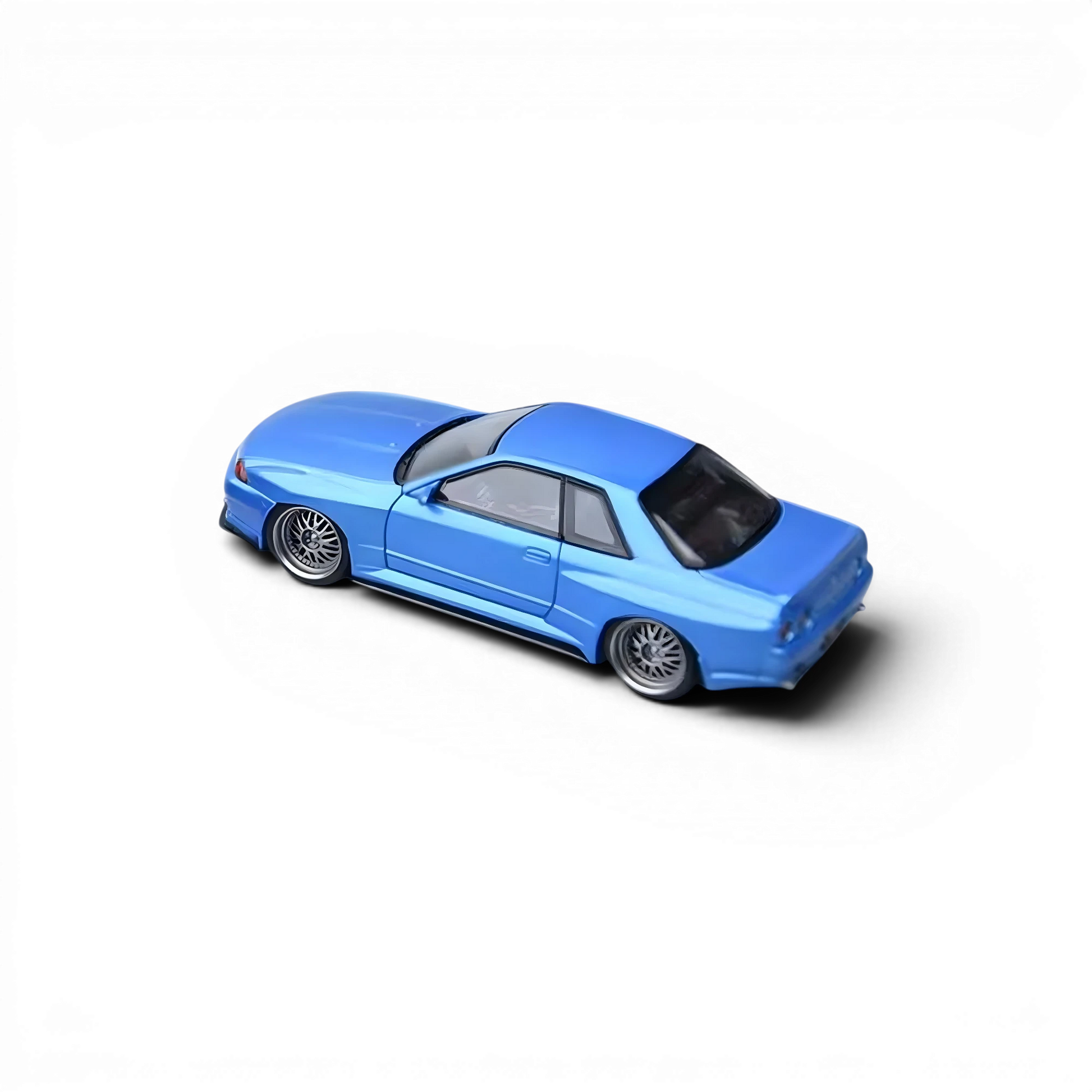 Lot57Supplies Diecast Shop Focal Horizon 1:64 scale metal blue Nissan Skyline GT-R R32 Garage Active modified model