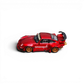 Lot57Supplies Diecast Shop metallic red RWB 993 diecast model car with low tail spoiler and gold wheels