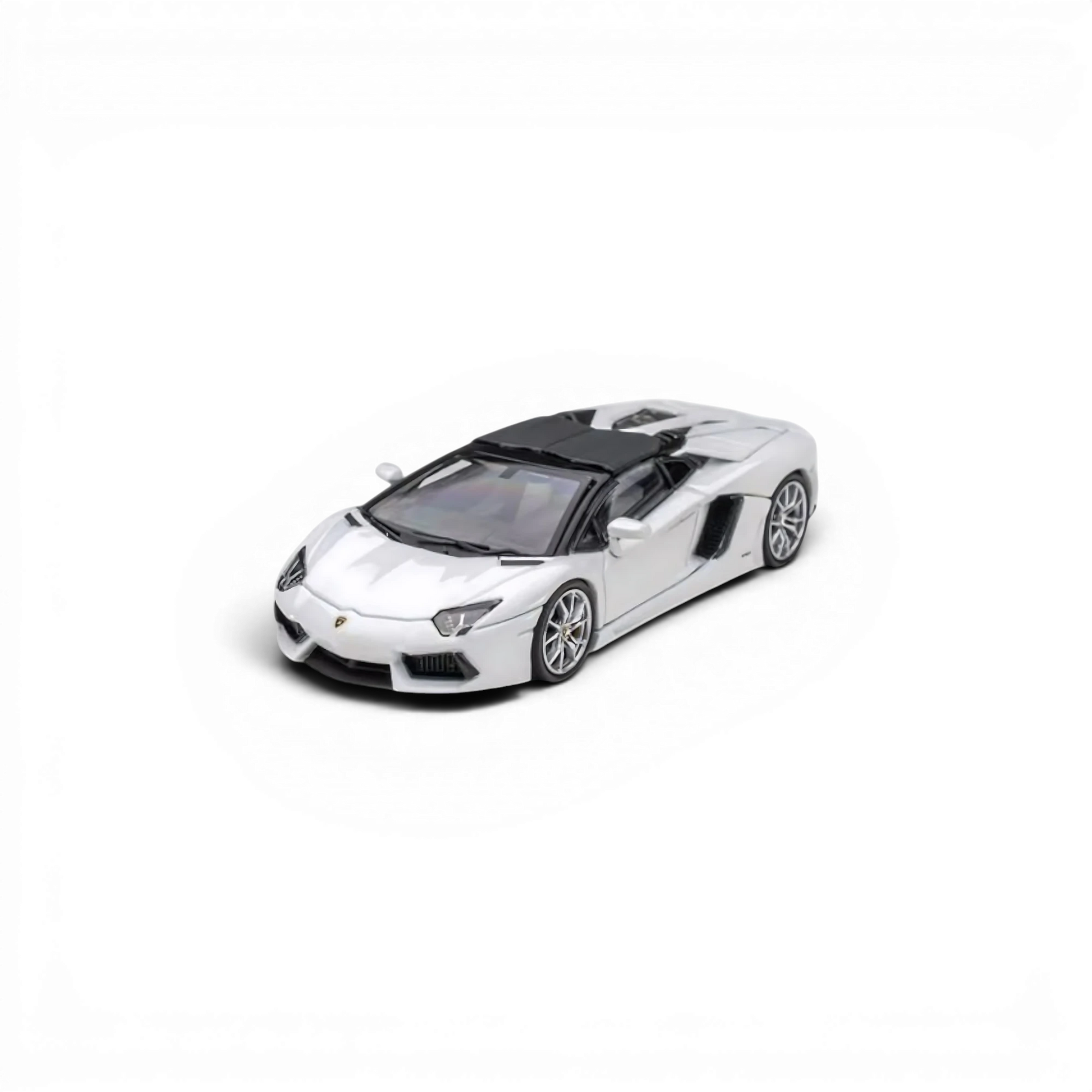Lot57Supplies Diecast Shop CLASSIC GARAGE metallic white LP700 Roadster 1:64 scale diecast model car