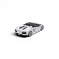 Lot57Supplies Diecast Shop CLASSIC GARAGE LP700 Roadster diecast model car in metallic white, 1:64 scale rear view