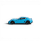 Lot57Supplies Diecast Shop Strive Glow x Wam 1:64 scale Miami Blue 599GTO resin model car side view