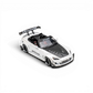 Lot57Supplies Diecast Shop 1:64 scale metallic white Microturbo Honda S2000 RB diecast model with Pandem body kit