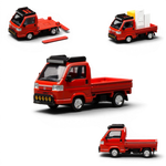 Lot57Supplies Diecast Shop MOTORHELIX 1:64 scale Milano Red Honda Acty Truck customized diecast model vehicle