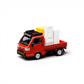 Lot57Supplies Diecast Shop 1:64 scale Milano Red Honda Acty Truck Customized Edition diecast model with cargo