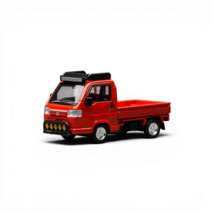 Lot57Supplies Diecast Shop MOTORHELIX 1:64 scale Milano Red Honda Acty truck with custom roof rack and front lights