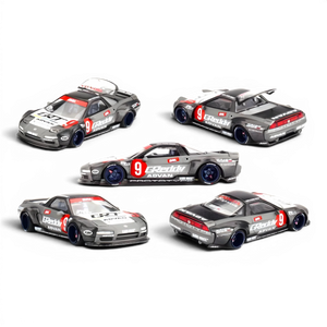 Lot57Supplies Diecast Shop: Mini-GT x KAIDO Honda NSX Kaido Test Car Spec V1 1:64 diecast model with GReddy livery.