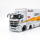 Lot57Supplies Diecast Shop 1:64 scale Tubro Truck Mitsubishi Fuso Super Great LBWK in white with yellow lightning livery