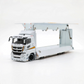 Lot57Supplies Diecast Shop 1:64 scale Tubro Truck Mitsubishi Fuso Super Great LBWK diecast car hauler in white