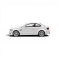 Lot57Supplies Diecast Shop MORTAL 1:64 scale pearl white BMW 1M Coupe diecast model car, side profile view.