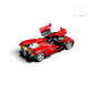 Lot57Supplies Diecast Shop MotorHelix Nilu 1:64 scale red die-cast model car with gull-wing doors open, showing V12 engine.
