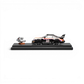 Lot57Supplies Diecast Shop MotorHelix RWB 964 #10 1:64 scale model car with engine replica. Black with orange and purple accents.
