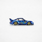 Lot57Supplies Diecast Shop MOTORHELIX RWB 993 diecast model car in Royal Ocean blue with gold wheels and side graphics