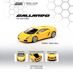 Lot57Supplies Diecast Shop NAMELESS 1:64 scale Lamborghini Gallardo diecast model car in vibrant Harris Yellow