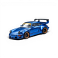 Lot57Supplies Diecast Shop TimeMicro x PSC DESIGN RWB 964 navy blue diecast model car with widebody kit