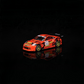 Lot57Supplies Diecast Shop 1:64 scale orange Nissan Fairlady Z Z33 Option Stream Z diecast model car with racing decals