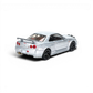 Lot57Supplies Diecast Shop silver 1:64 scale Street Weapon Nissan R34 GT-R diecast model with front snow lights.