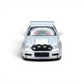 Lot57Supplies Diecast Shop silver Nissan R34 GT-R 1:64 scale model with front snow lights.