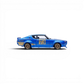 Lot57Supplies Diecast Shop Inno64 Nissan Skyline 2000 GT-R KPGC10 racing concept diecast model in blue with gold trim