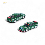 Lot57Supplies Diecast Shop 1:64 scale Inno64 Nissan Skyline GT-R R33 #32 Falken diecast model car in green livery.