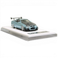 404ERROR Nissan Skyline R34 diecast model in ice blue with carbon hood from Lot57Supplies Diecast Shop, 1:64 scale.