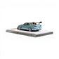 404ERROR Nissan Skyline R34 modified diecast car in ice blue from Lot57Supplies Diecast Shop, 1:64 scale model.