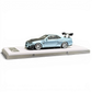Lot57Supplies Diecast Shop 404ERROR 1:64 scale Nissan Skyline R34 modified diecast car in ice blue with carbon hood
