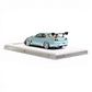 Lot57Supplies Diecast Shop 404ERROR 1:64 scale Nissan Skyline R34 diecast model in ice blue with carbon hood.