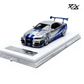 404ERROR Nissan Skyline R34 in silver and blue Fast & Furious livery, 1:64 scale resin model from Lot57Supplies Diecast Shop.