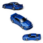 Lot57Supplies Diecast Shop TimeMicro x PSC DESIGN Nissan Skyline GT-R R34 Smilodon diecast model in navy blue