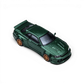 Lot57Supplies Diecast Shop dark green 1:64 Nissan Skyline GT-R R34 Smilodon diecast model with aggressive aero styling and gold wheels.