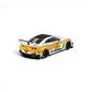 Lot57Supplies Diecast Shop CM Model 1:64 Nissan Skyline GT-R R35RR LBWK diecast car in white and orange livery