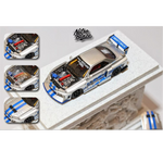 Lot57Supplies Diecast Shop Nitro Blaze 1:64 scale silver Nissan Skyline ER34 LB-Super Silhouette diecast model car