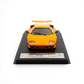Lot57Supplies Diecast Shop DeepMaker 1:64 scale orange Lamborghini Countach 5000S resin model on a wooden base