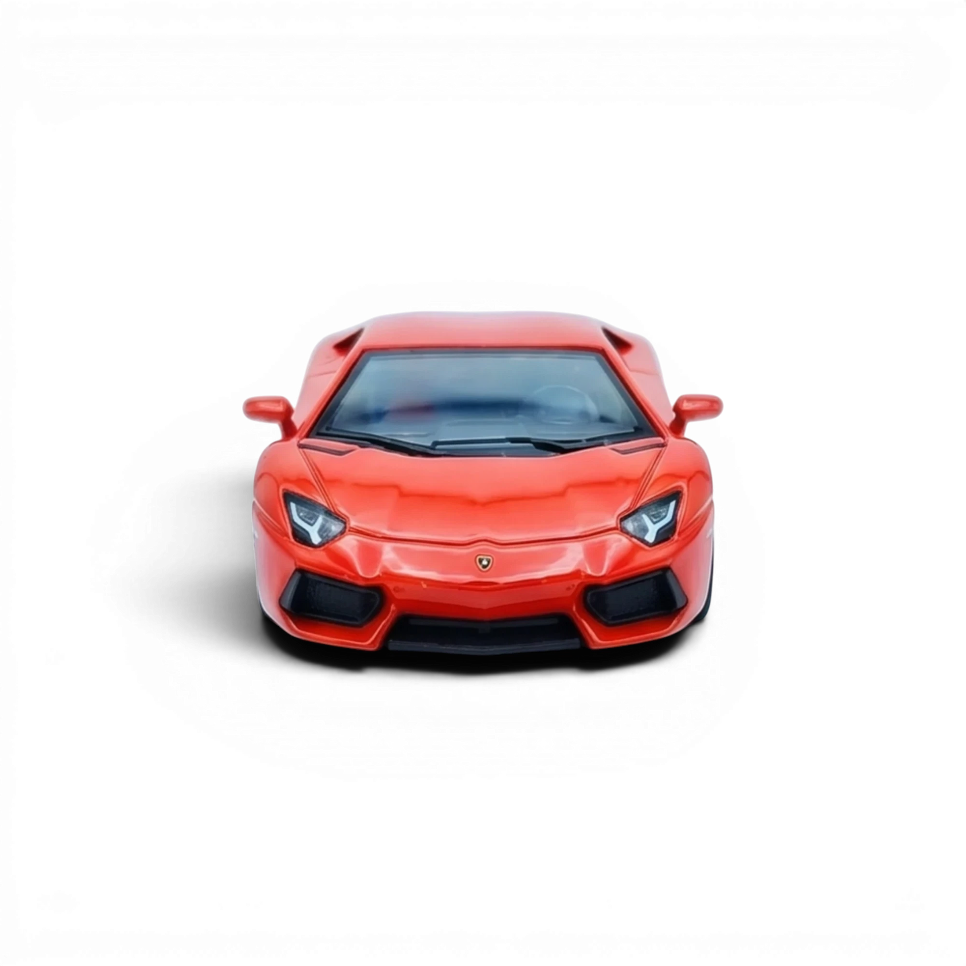 Lot57Supplies Diecast Shop Phantom Speed orange Lamborghini Aventador LP700 1:64 scale diecast model car front view