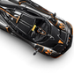 Lot57Supplies Diecast Shop HC Pagani Imola 1:64 scale resin model car in metallic grey with orange accents