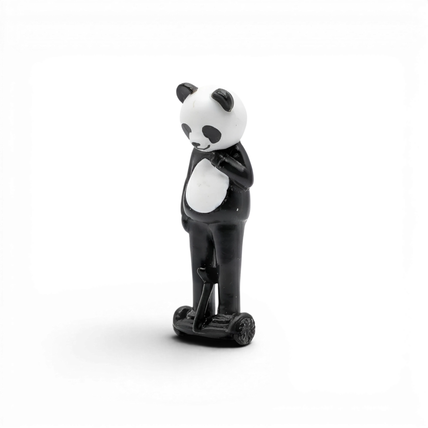 Lot57Supplies Diecast Shop Street Weapon 1:64 scale resin panda figure standing on a hoverboard
