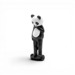 Lot57Supplies Diecast Shop Street Weapon 1:64 scale resin panda figure standing on a hoverboard