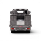 Lot57Supplies Diecast Shop Pop Race Pandem Fuso 300 flatbed transporter in silver chrome, 1:64 scale diecast model.