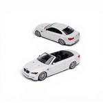Lot57Supplies Diecast Shop FINE MODEL 1:64 scale pearl white BMW M3 E93 convertible diecast model car