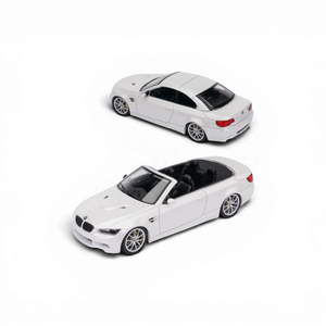 Lot57Supplies Diecast Shop FINE MODEL 1:64 scale pearl white BMW M3 E93 convertible diecast model car