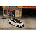 Lot57Supplies Diecast Shop 1:64 scale SW G87 M2 ADRO modified diecast car in pearl white with a low rear wing