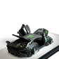 Lot57Supplies Diecast Shop PGM 1:64 scale Lamborghini LP700 GT EVO Black Monster diecast model with open doors